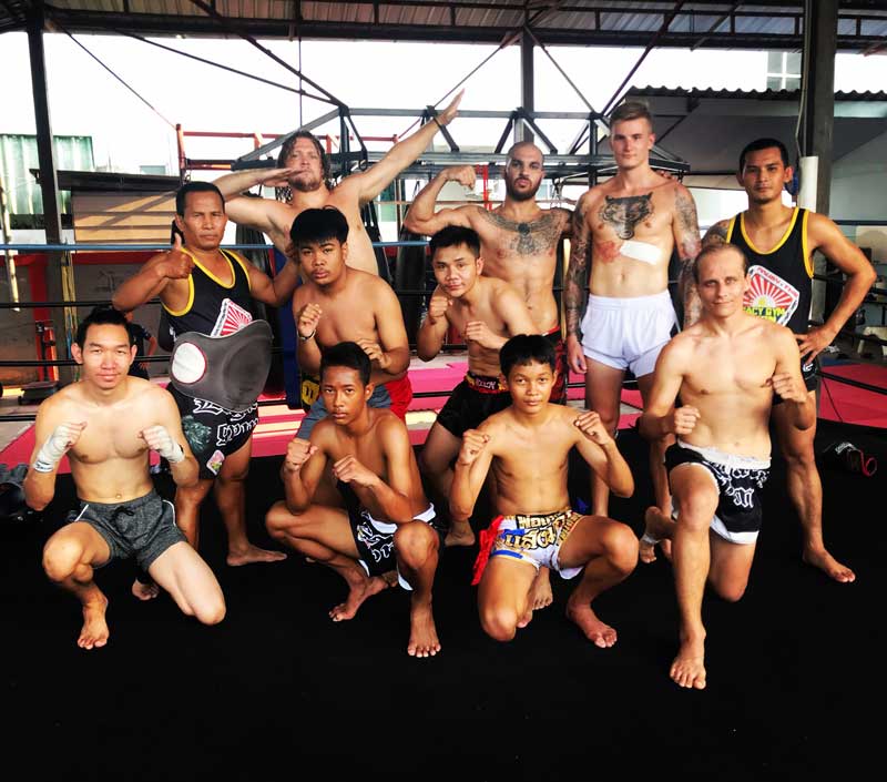 Team Legacy Gym Ubon Muay Thai in Thailand